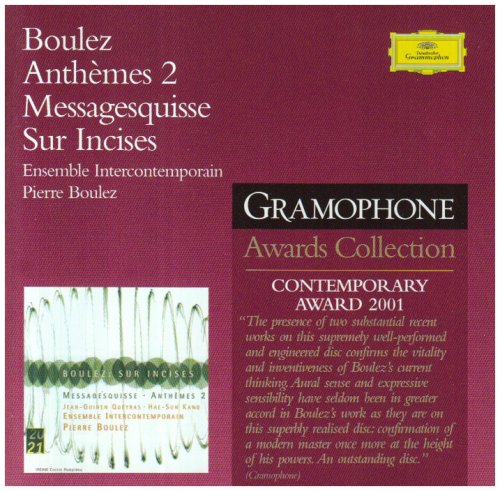 Anthemes 2, Messagesquisse, Sur Incises