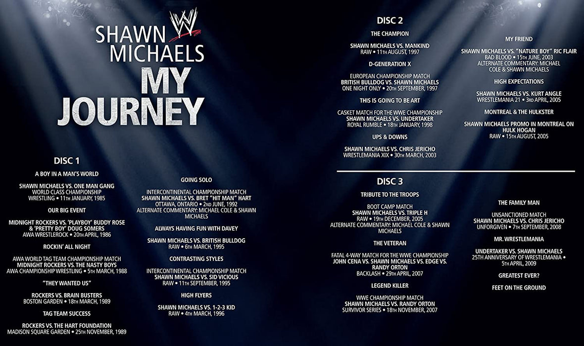 WWE: Shawn Michaels - My Journey