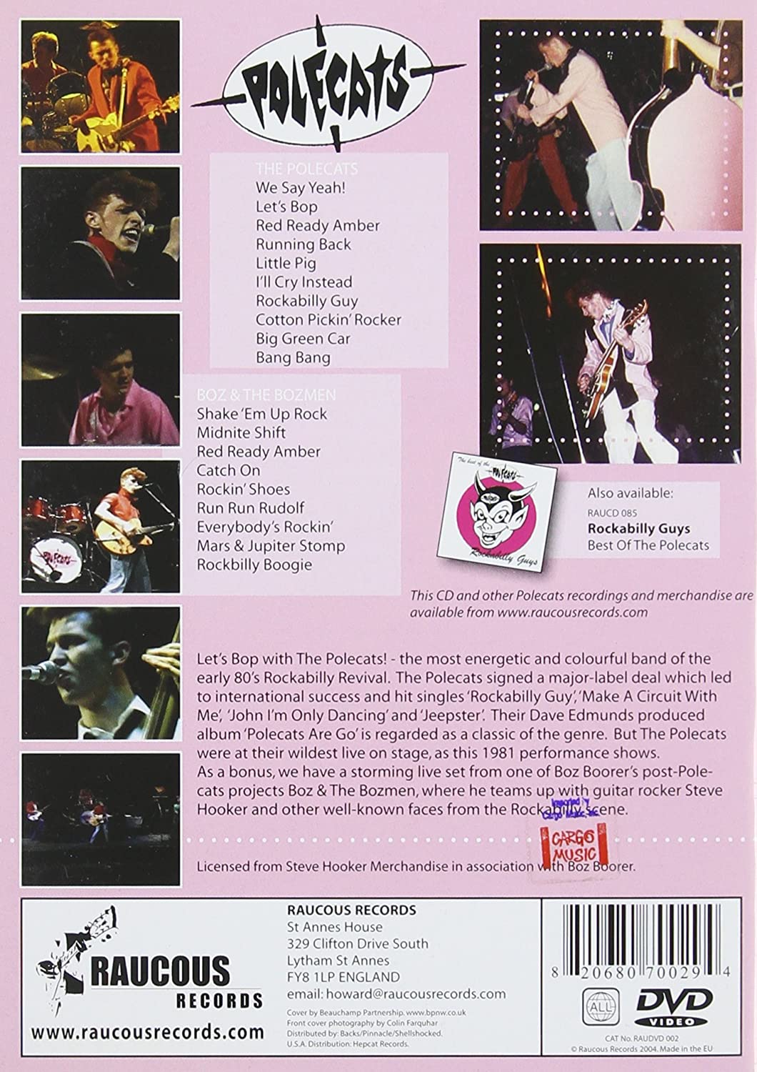 Polecats, The -Let's Bop With The Polecats