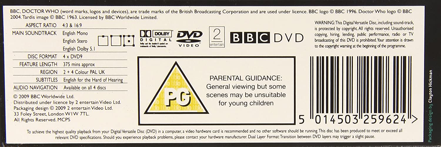 Doctor Who - The Black Guardian Trilogy: Mawdryn Undead / Terminus / Enlightenment