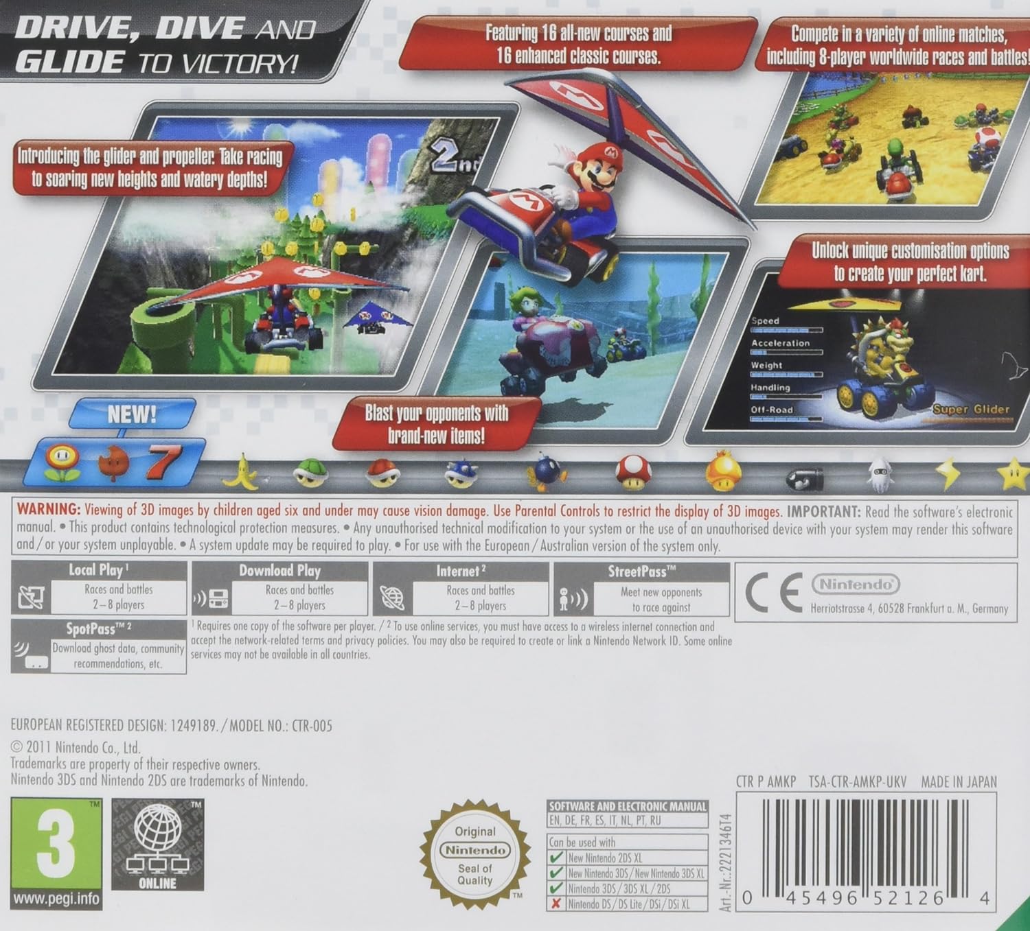 Mario Kart 7 (Nintendo 3DS) Nintendo 3DS Standard