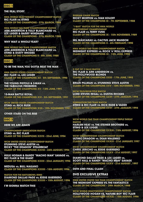 WWE - WCW Clash Of The Champions