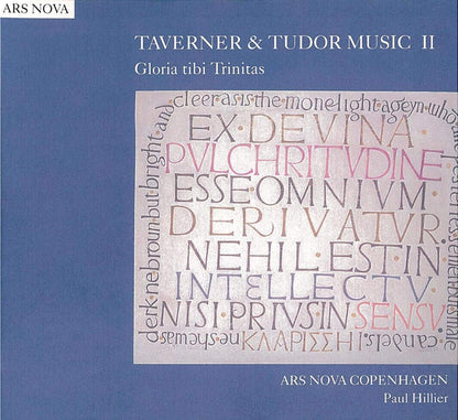 Taverner and Tudor Music Ii (Hillier, Ars Nova Copenhagen)