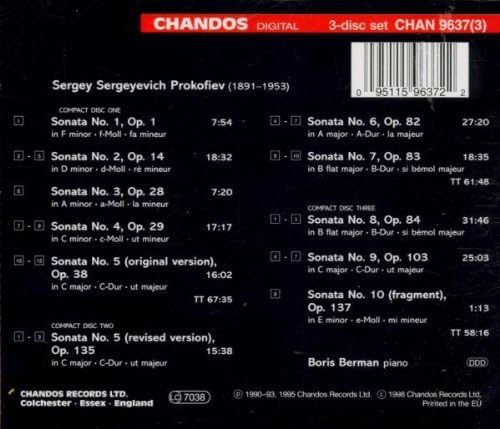 Complete Piano Sonatas