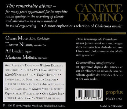 Cantate Domino (Nilsson, Oskars Motettkor)