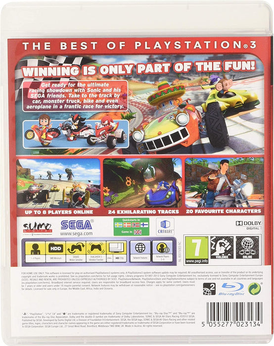 Sonic and Sega All Star Racing Essentials (PS3)