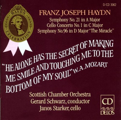 Symphonies Nos. 21 and 96, Cello Concerto No. 1 (Schwarz)