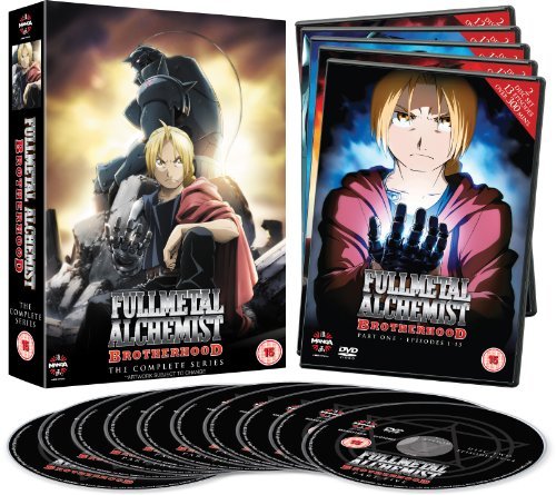 Fullmetal Alchemist Brotherhood Complete Series Collection (Episodes 1-64)