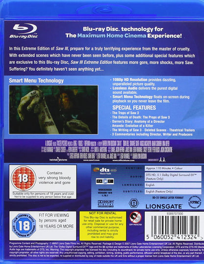 Saw 3 :Extreme Edition