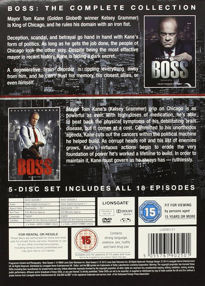 Boss Complete Season 1 and 2