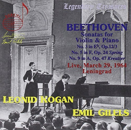 Sonatas for Violin and Piano (Kogan, Gilels)