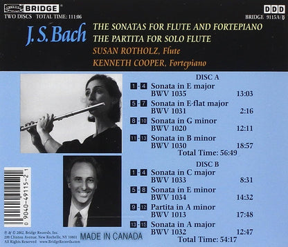 Sonatas for Flute & Fortepiano, Partita for Flute (Rotholz)