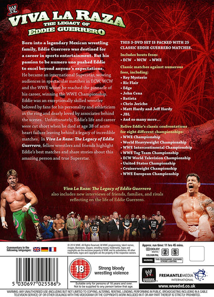 WWE: Viva La Raza - The Legacy Of Eddie Guerrero