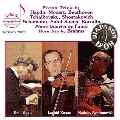 Piano Trios/piano Quartet/horn Trio (Kogan, Rostropovich)