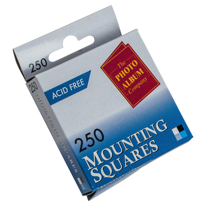 The Photo Album - Photo Album Co Self Adhesive Double Sided Photo Mounting Squares White (Pack 250) - MS250