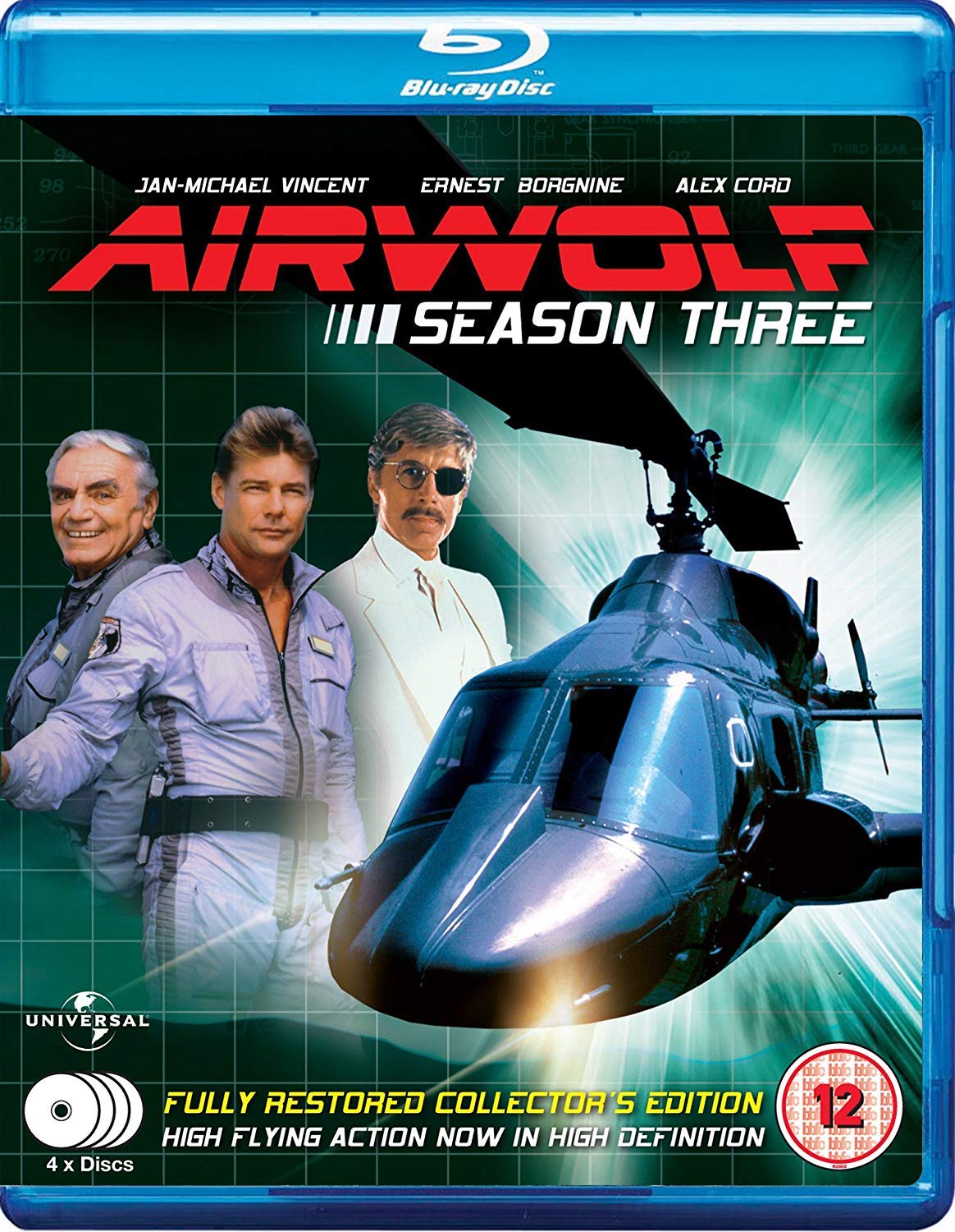Airwolf - Complete Season 3 (4 Disc Box Set)