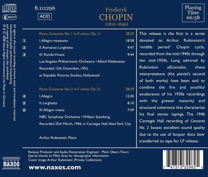 Piano Concertos Nos. 1 and 2 (Rubinstein)