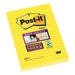 Post-it Super Sticky Notes - Ultra Yellow - 6 Pads Per Pack - 75 Sheets Per Pad