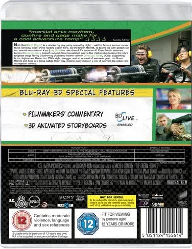The Green Hornet (Blu-ray 3D)