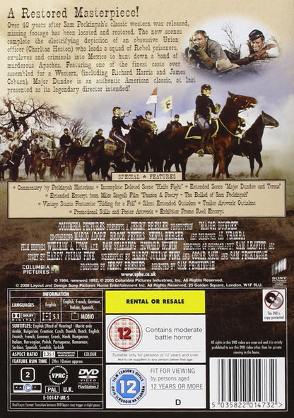 MAJOR DUNDEE-DVD