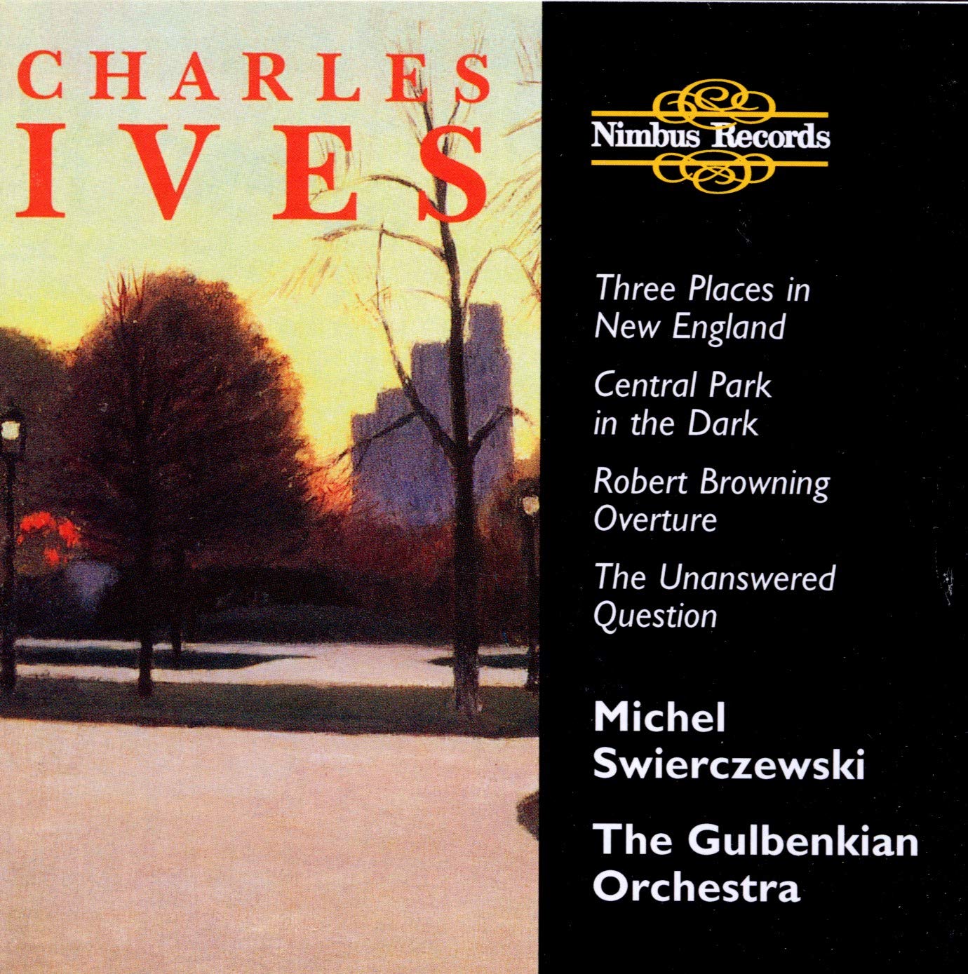 Central Park in the Dark, Robert Browning Overture