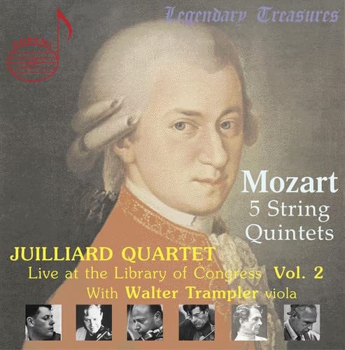 5 String Quintets (Juilliard Quartet, Trampler)