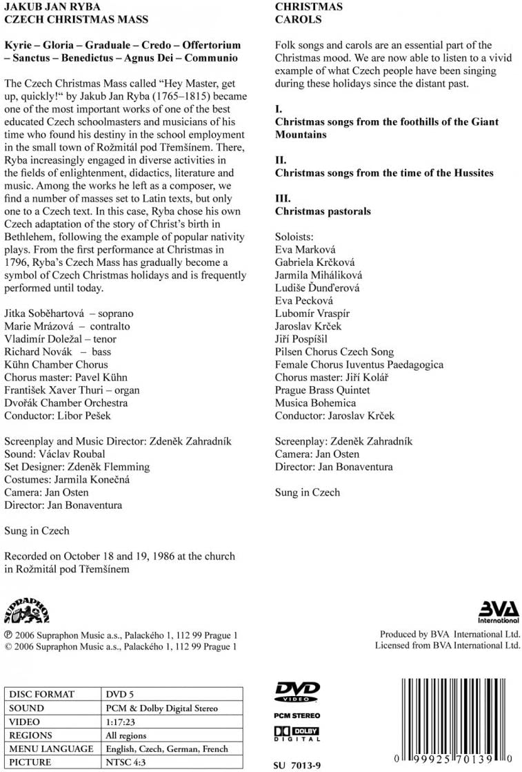 Czech Christmas Mass And Carols