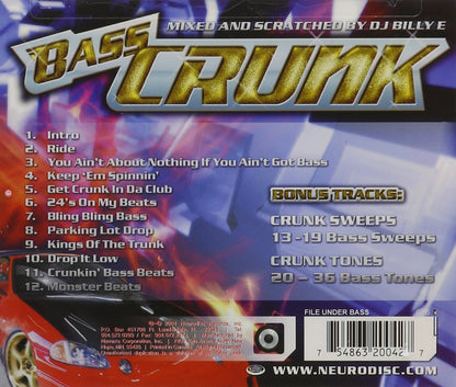 Bass Crunk-Dj Billy`S Mixed By