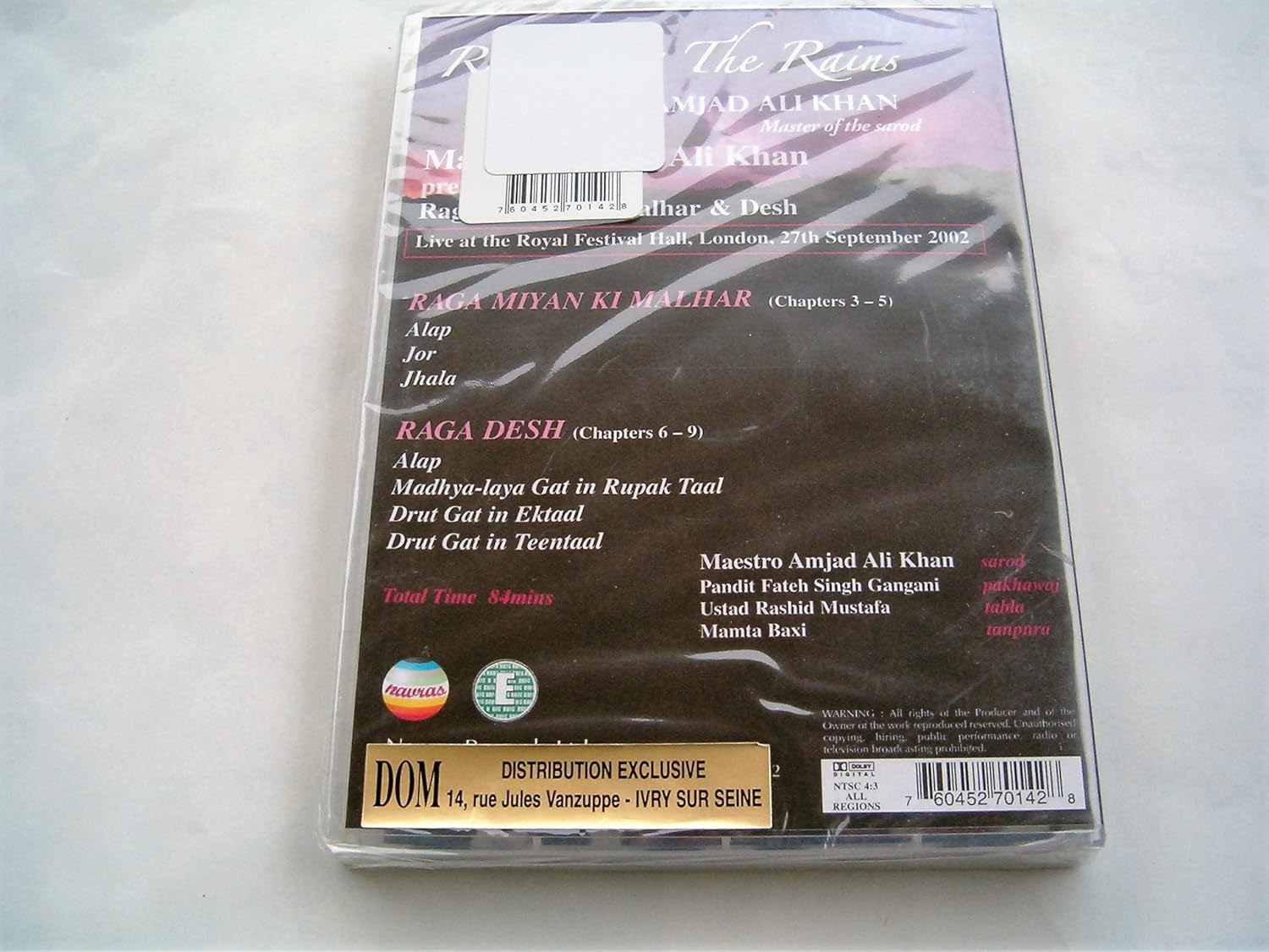 Romancing The Rains Dvd