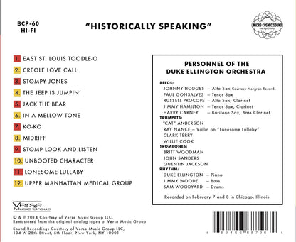Historically Speaking. . . The Duke