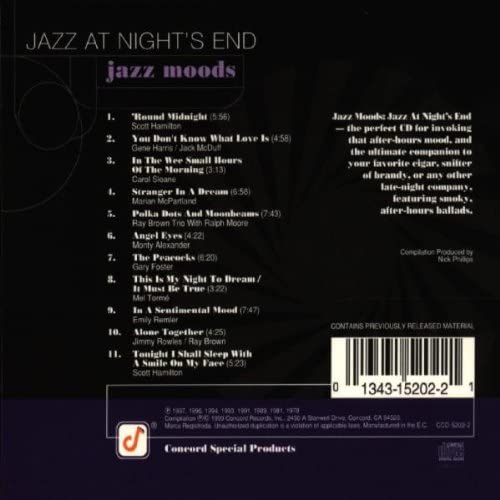 Jazz Moods: Jazz at Night's End