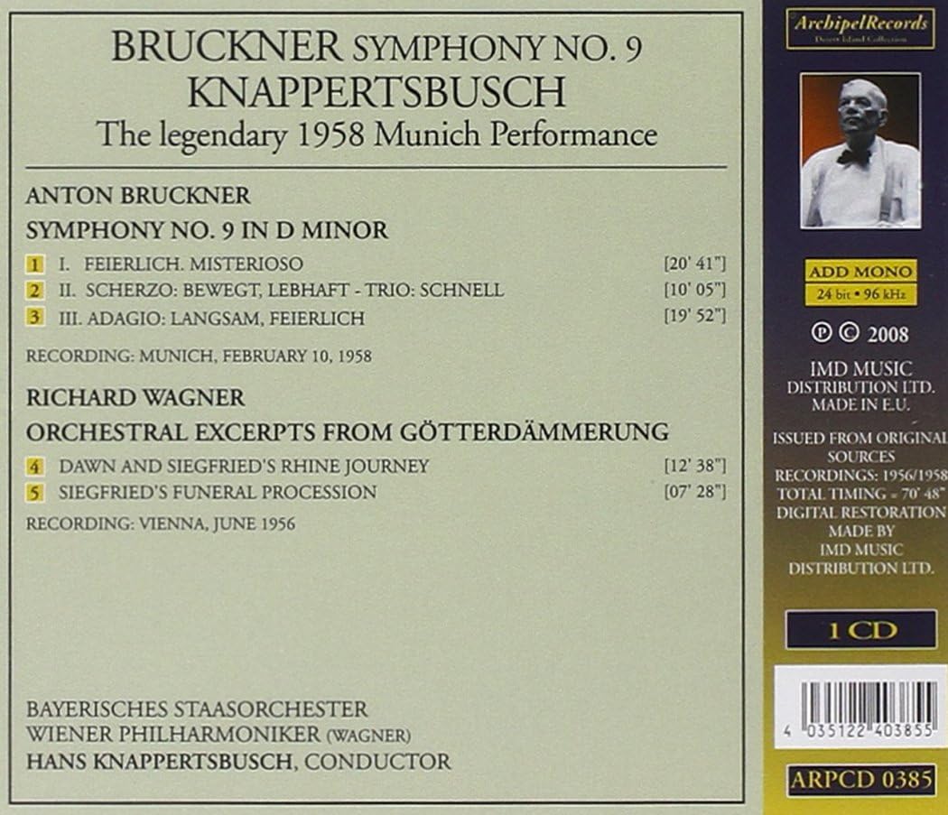 Symphony No. 9 (Knappertsbusch, Bayerische Staatorchester)