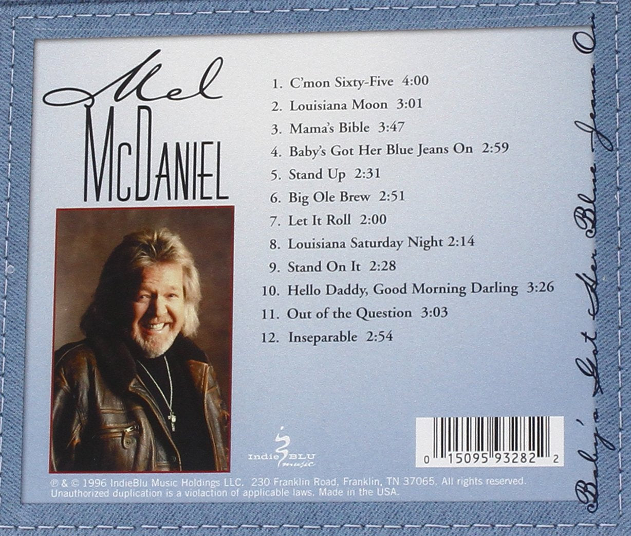 Mel Mcdaniel-Baby`S Got Her Blue Jeans On