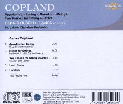 Appalachian Spring (Davies, St. Luke's Chamber Ensemble)
