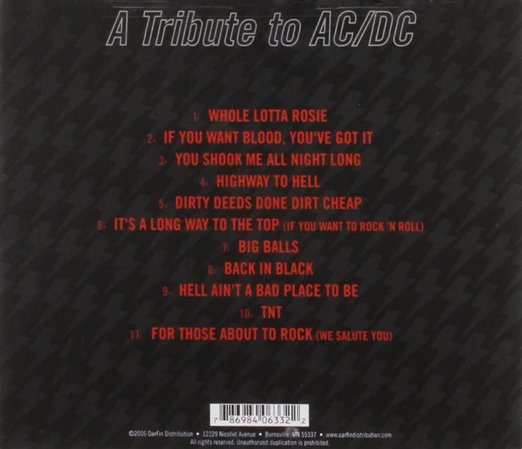 If You Want Strum Youve Got It: Tribute Ac/Dc