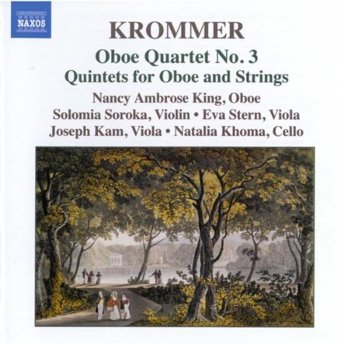 Krommer: Oboe Quartet No. 3/Quintets for Oboe and Strings