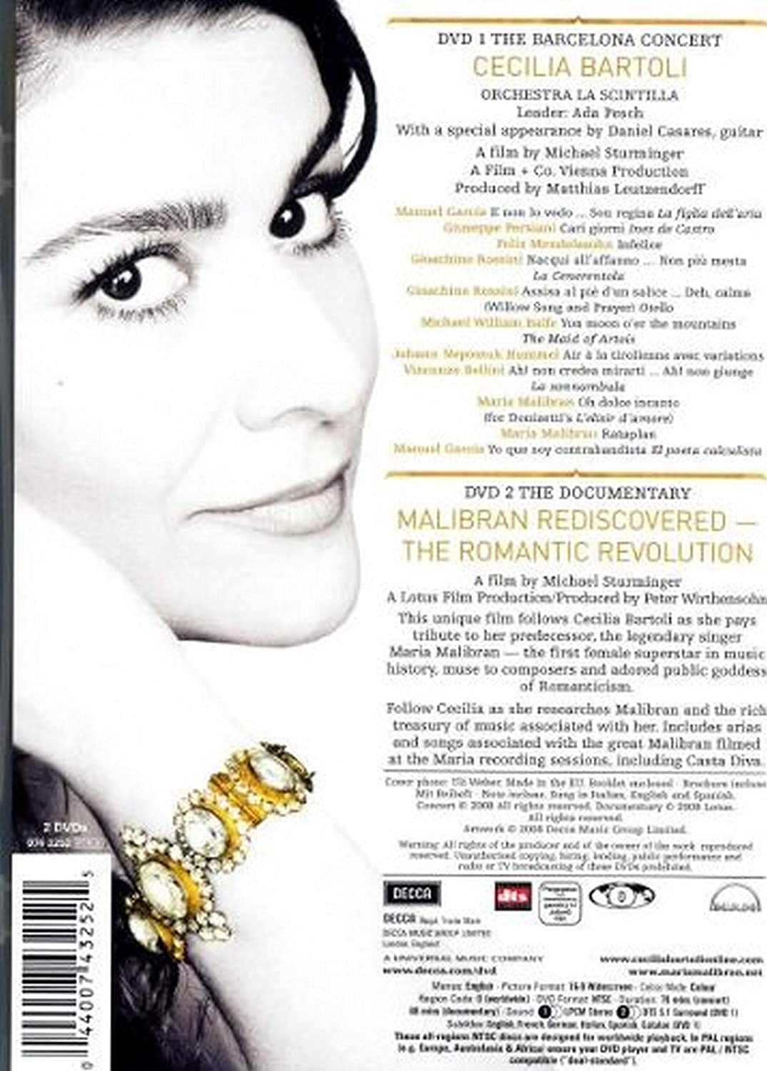 Cecilia Bartoli - Maria (The Barcelona Concert & Malibran Rediscoverd)