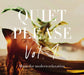 Quiet Please Vol.1