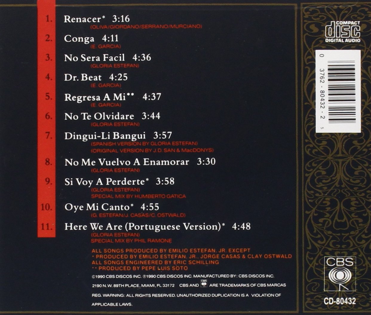 Exitos de Gloria Estefan