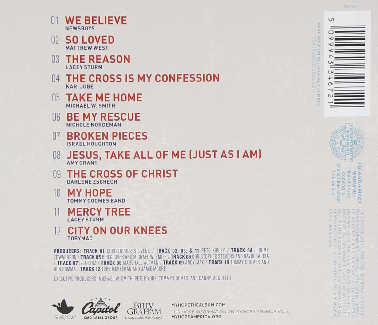 My Hope: Songs Inspired By the