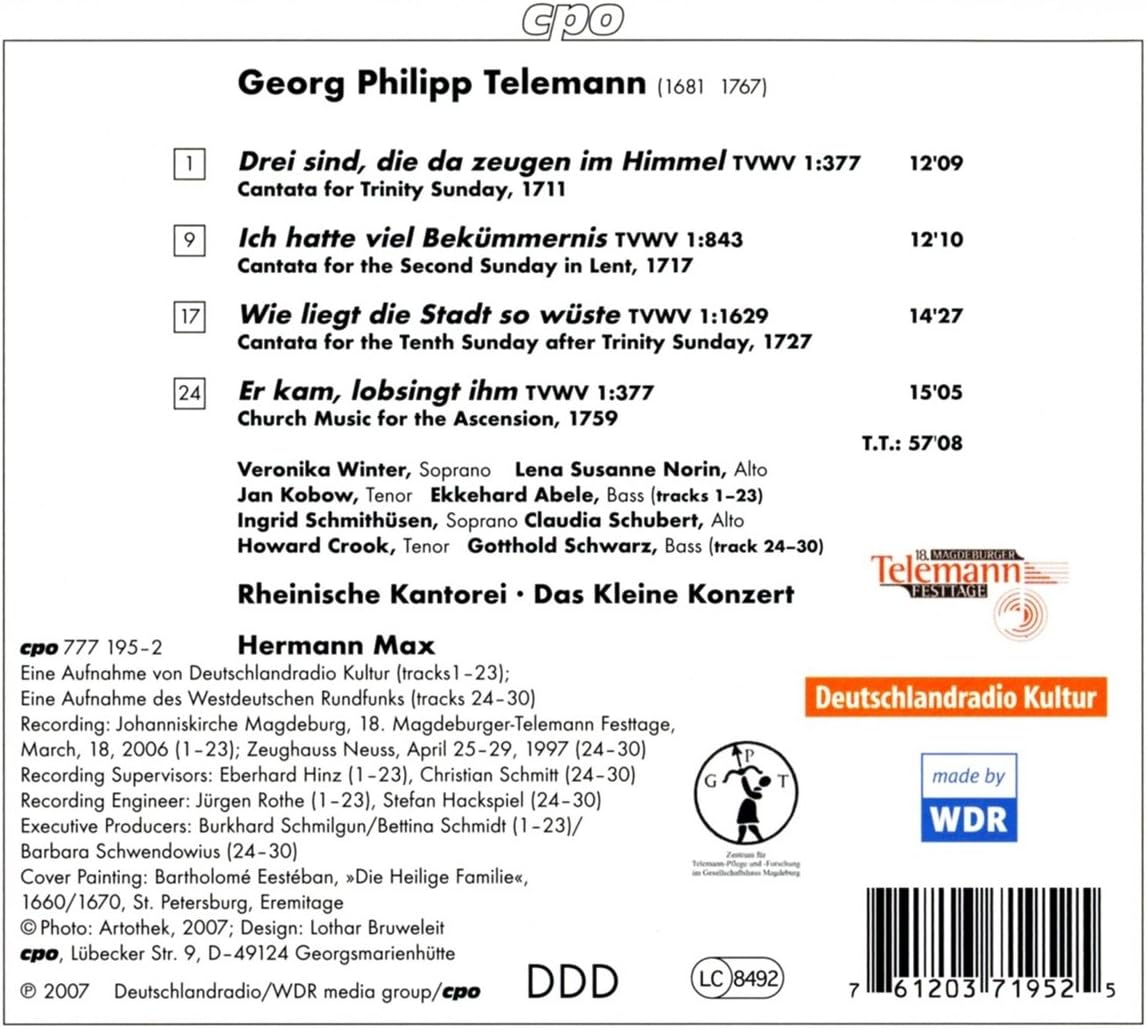 Drei Sind, Die Da Zeugen Im Himmel (Max, Das Kleine Konzert)
