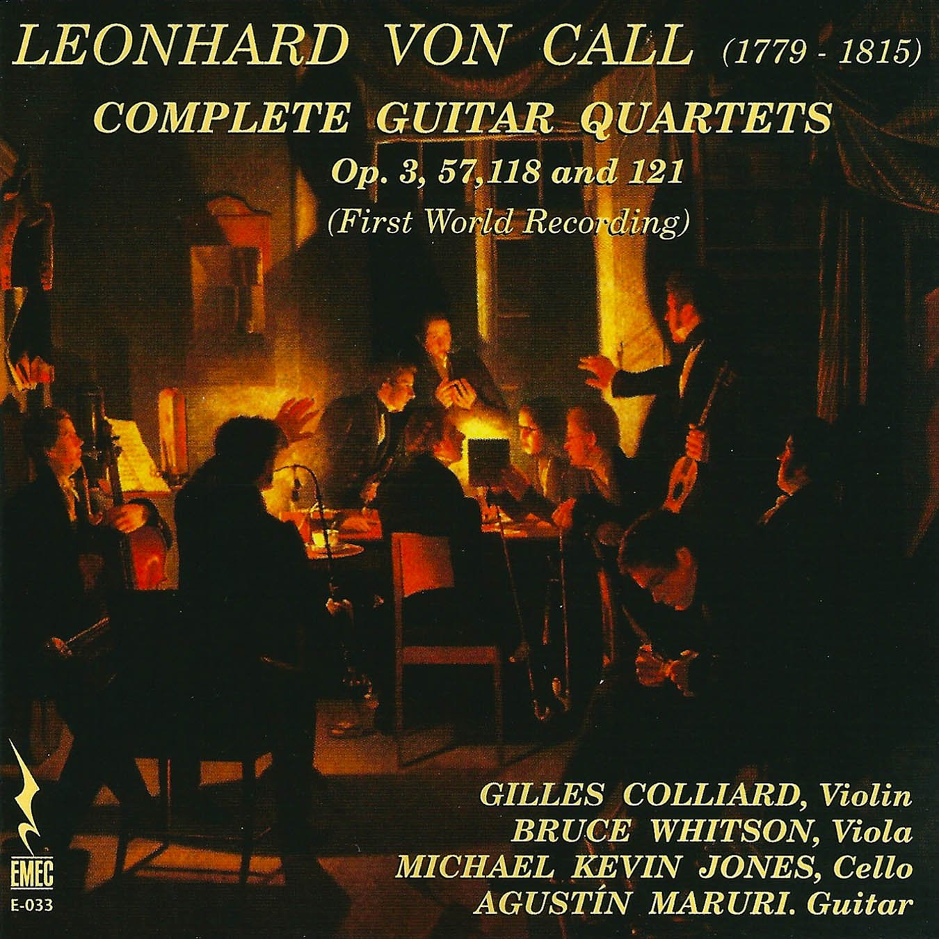 Leonhard Von Call-Complete Guitar Quartets