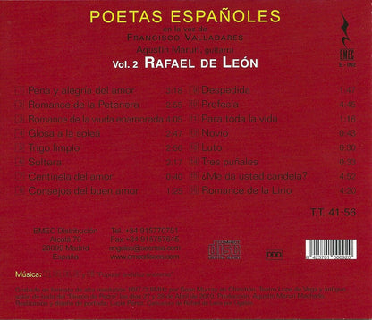 Poetas Españoles: Rafael De Leobn Vol.2