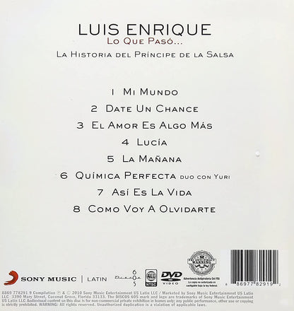 Lo Que Paso: La Historia Del Principe De La Salsa