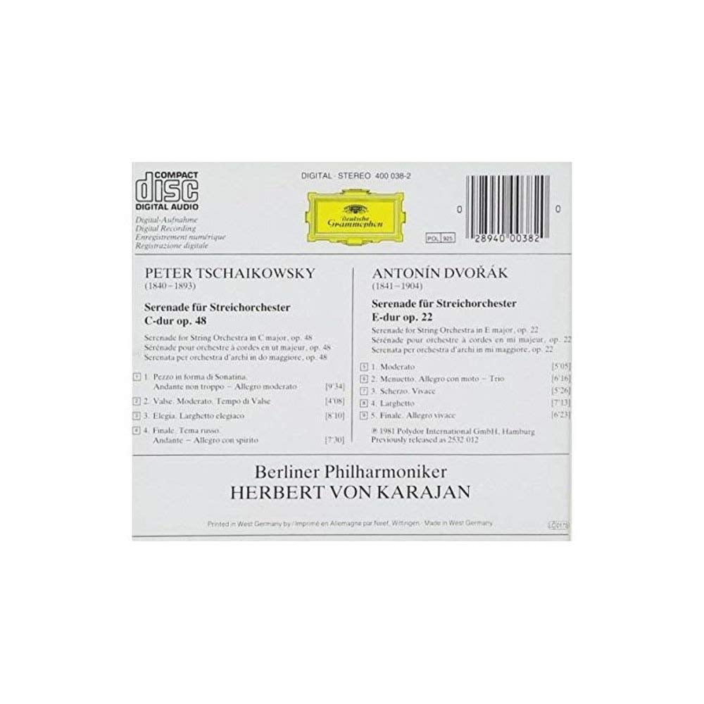 Serenade for Strings (Bpo/karajan)