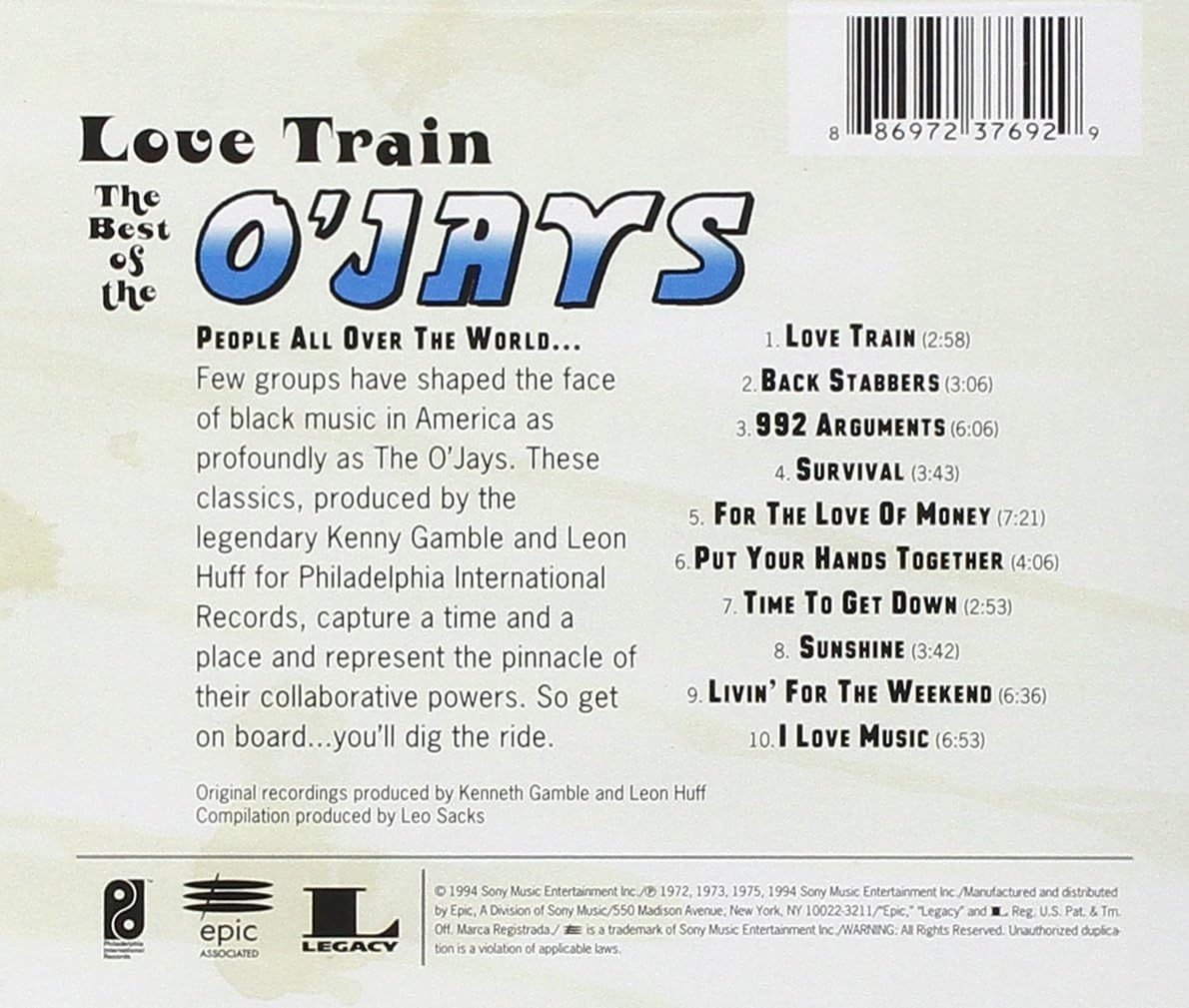Best Of O'jays: Love Train