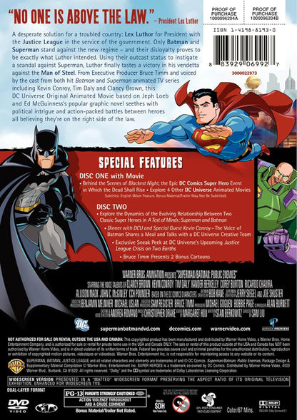 Superman/Batman: Public Enemies (2pc) / (Ws Spec)