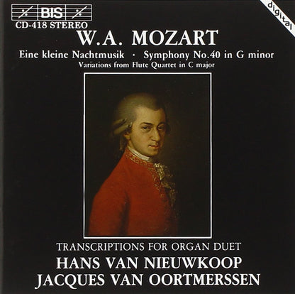 Transcriptions for Organ Duet (Oortmerssen, Nieuwkoop)
