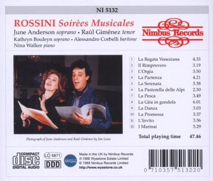 Soirees Musicales (Anderson, Gimenez, Bouleyn, Corbelli)