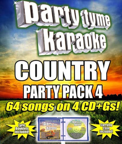 Party Tyme Country Party Pack 4 64-Song Party Pack